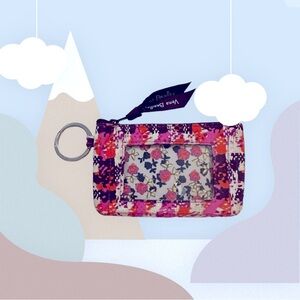 Vera Bradley zip ID case credit card holder